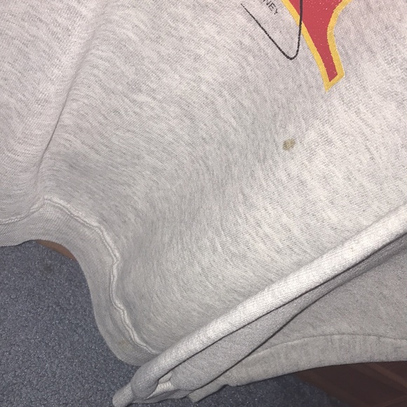 Vintage Disney Mickey Mouse grey sweater pullover size extra large women’s - Picture 4 of 13